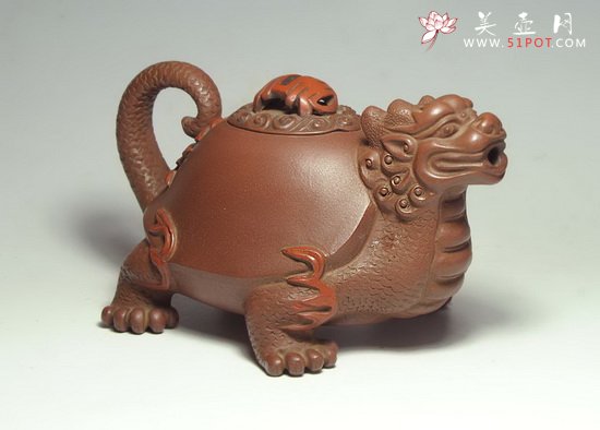 紫砂壶图片：龟龙 - 宜兴紫砂壶网