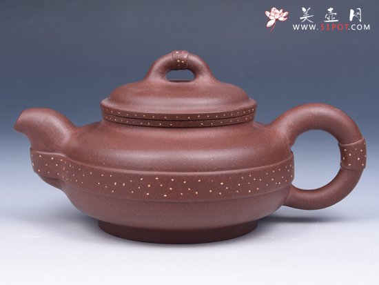 紫砂壶图片：金砂玉蒂 - 宜兴紫砂壶网