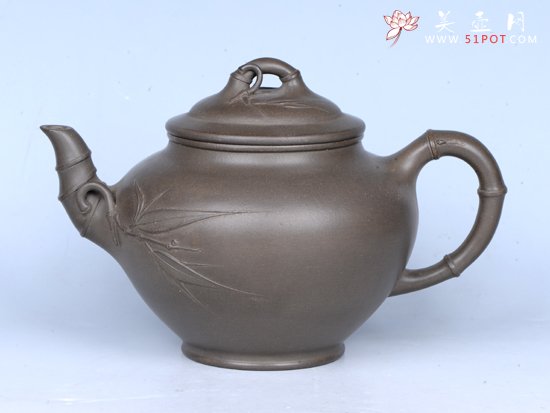 紫砂壶图片：竹君壶 - 宜兴紫砂壶网