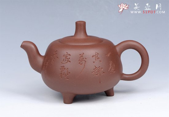 紫砂壶图片：顶天立地 - 宜兴紫砂壶网