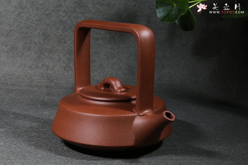 紫砂壶图片：步云提梁 - 宜兴紫砂壶网