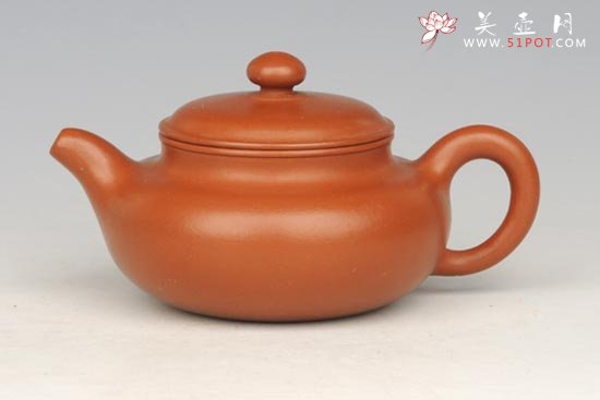 紫砂壶图片：原矿朱泥仿古 - 宜兴紫砂壶网