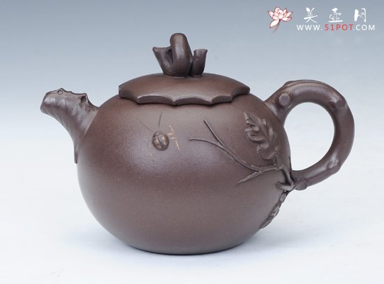 紫砂壶图片：叶趣 - 宜兴紫砂壶网