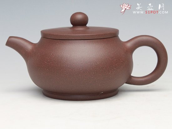 紫砂壶图片：平盖莲子壶（程艳 ... - 宜兴紫砂壶网