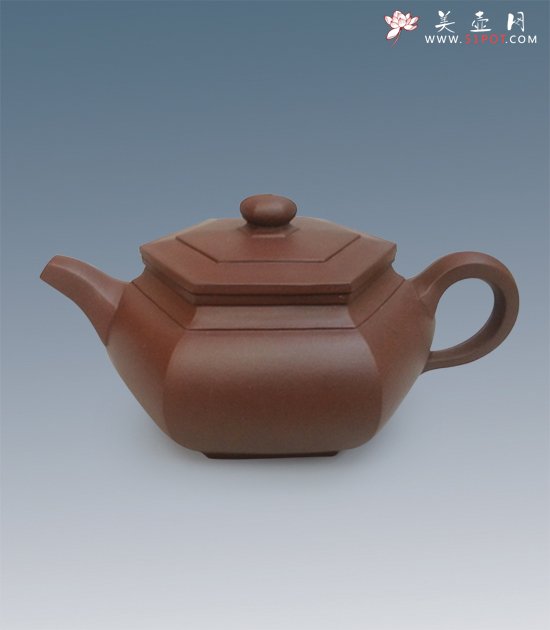 紫砂壶图片：大彬六方 - 宜兴紫砂壶网
