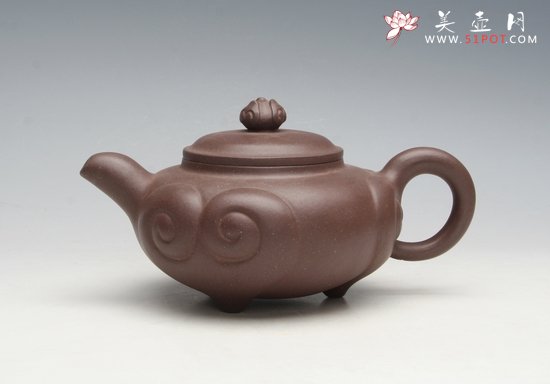 紫砂壶图片：三羊开泰 - 宜兴紫砂壶网