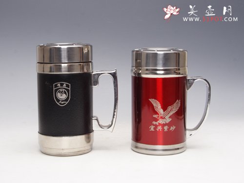 紫砂壶图片：紫砂保健杯2 - 宜兴紫砂壶网