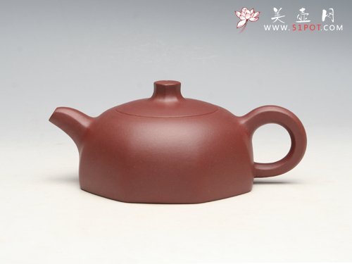 紫砂壶图片：八丰 泥料：底槽清 - 宜兴紫砂壶网
