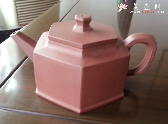 紫砂壶图片：六方壶 - 宜兴紫砂壶网