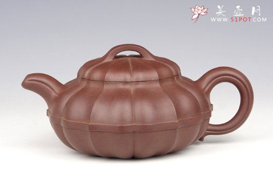 紫砂壶图片：线合菱 - 宜兴紫砂壶网