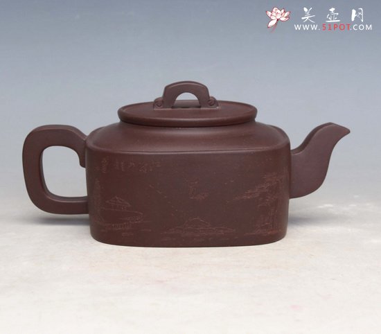 紫砂壶图片：柱础 - 宜兴紫砂壶网