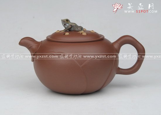 紫砂壶图片：莲心壶 - 宜兴紫砂壶网