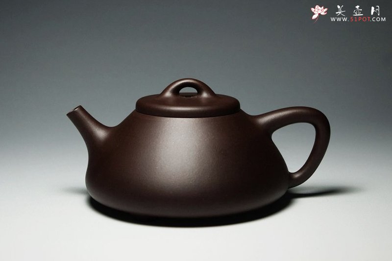 紫砂壶图片：子冶石瓢 - 宜兴紫砂壶网