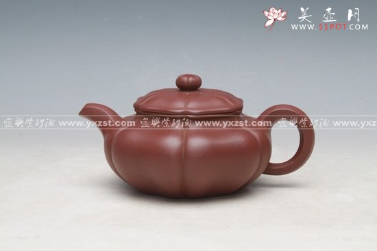 紫砂壶图片：葵仿古 - 宜兴紫砂壶网