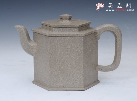 紫砂壶图片：六方宫灯 - 宜兴紫砂壶网