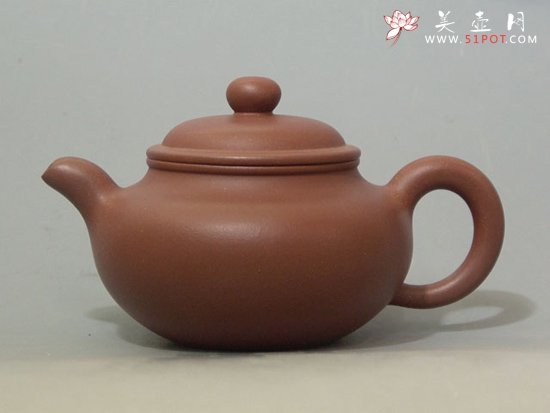 紫砂壶图片：扁掇只 - 宜兴紫砂壶网