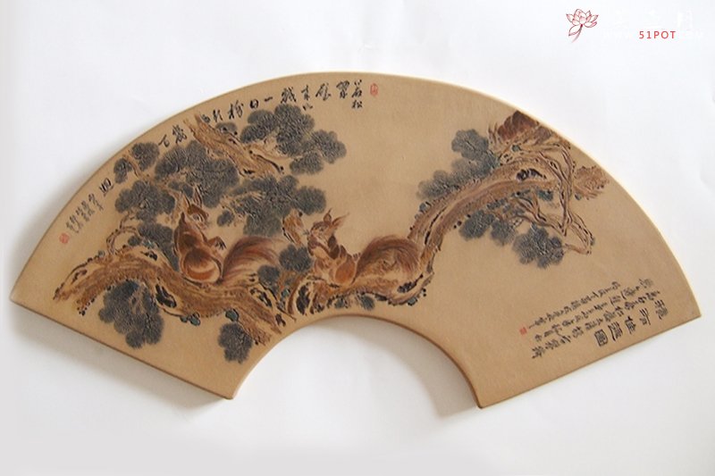 紫砂壶图片：秋有佳趣 - 宜兴紫砂壶网