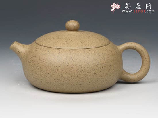 紫砂壶图片：倒把西施（段泥） - 宜兴紫砂壶网