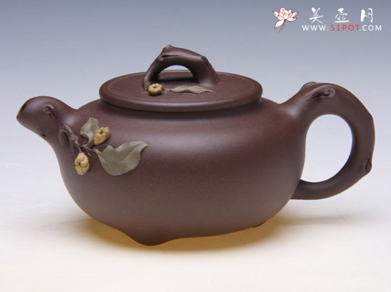 紫砂壶图片：佛手 - 宜兴紫砂壶网