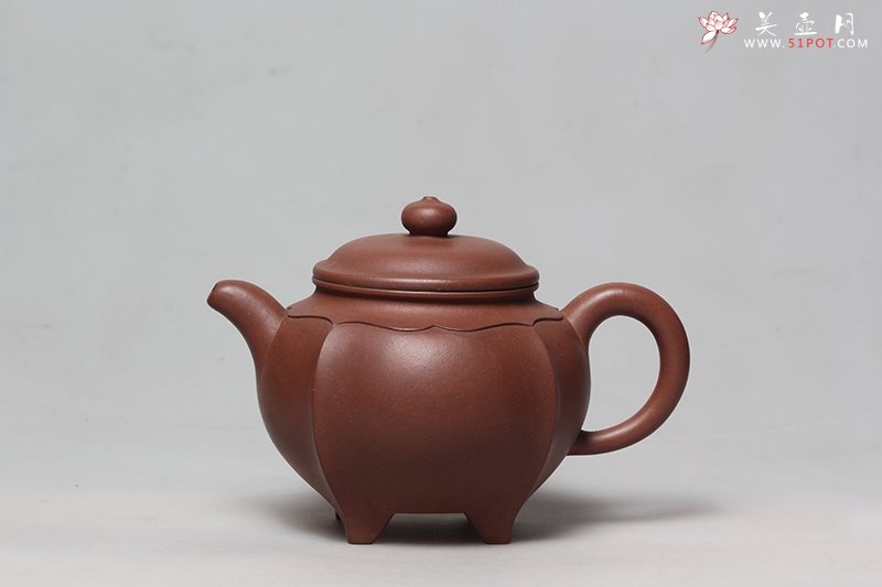 紫砂壶图片：四足如意 - 宜兴紫砂壶网