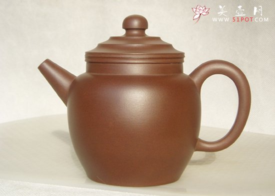 紫砂壶图片：圈盖壶 - 宜兴紫砂壶网