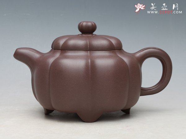 紫砂壶图片：葵花 400CC - 宜兴紫砂壶网