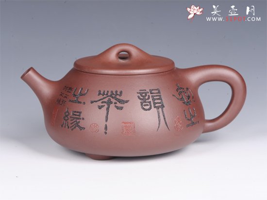 紫砂壶图片：大石瓢 - 宜兴紫砂壶网