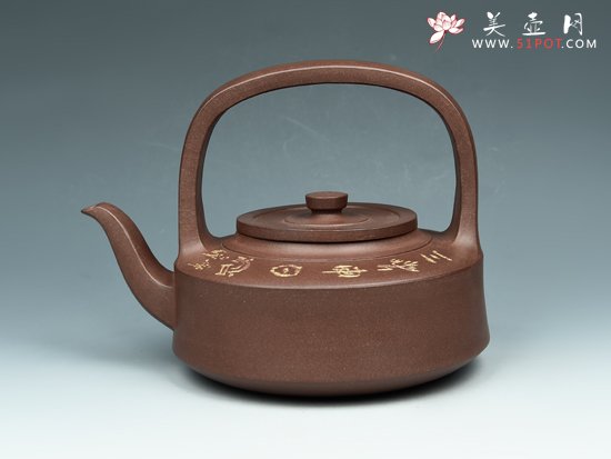 紫砂壶图片：提壁壶 - 宜兴紫砂壶网