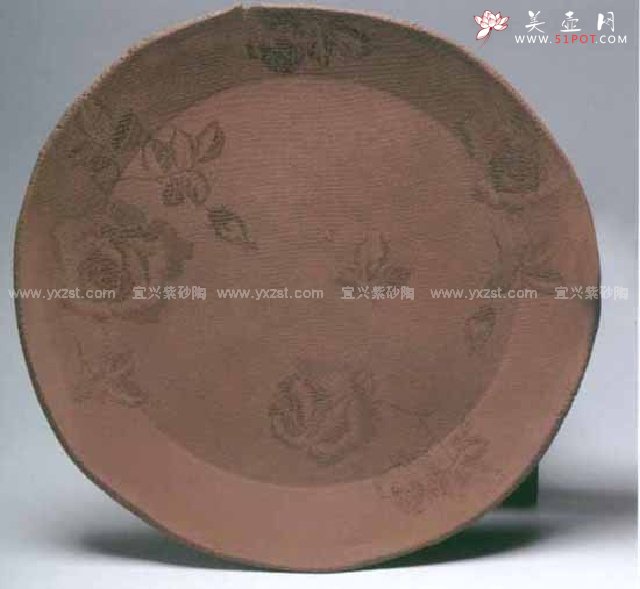 紫砂壶图片：托盘 - 宜兴紫砂壶网