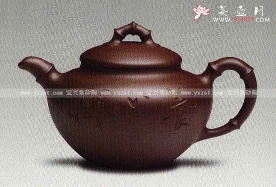 紫砂壶图片：玉竹 - 宜兴紫砂壶网