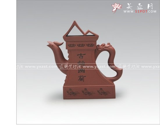 紫砂壶图片：凤凰楼 - 宜兴紫砂壶网