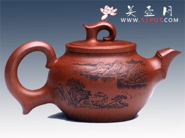 紫砂壶图片：祝君大发范淑娟 - 宜兴紫砂壶网