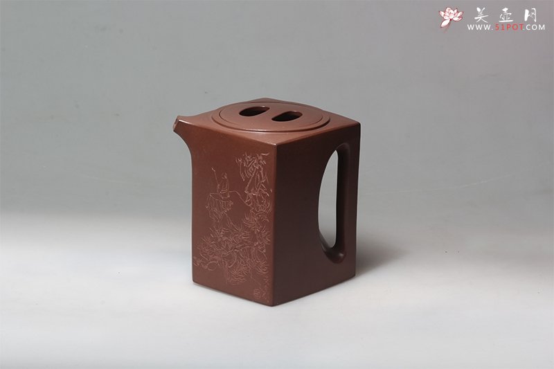 紫砂壶图片：方正孺子 - 宜兴紫砂壶网