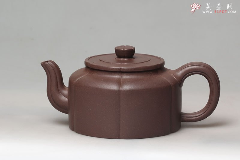 紫砂壶图片：梅花周盘 - 宜兴紫砂壶网