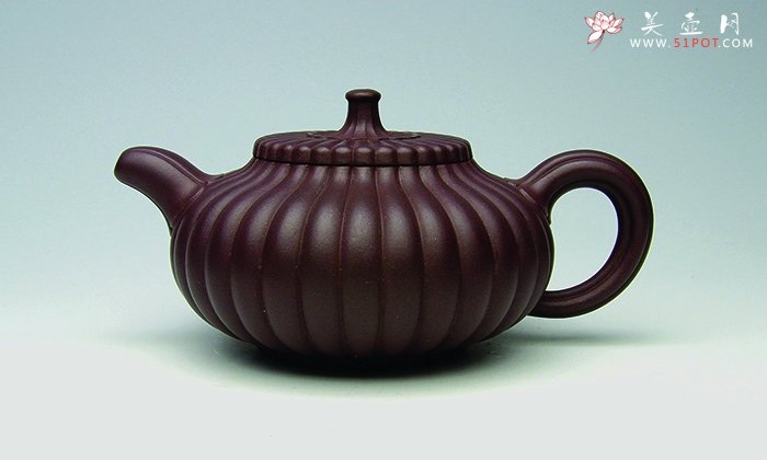 紫砂壶图片：秋菊盛开 - 宜兴紫砂壶网