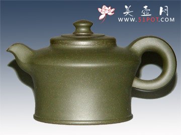 紫砂壶图片：高线扁高惠平 - 宜兴紫砂壶网