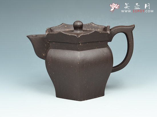 紫砂壶图片：僧帽壶 - 宜兴紫砂壶网