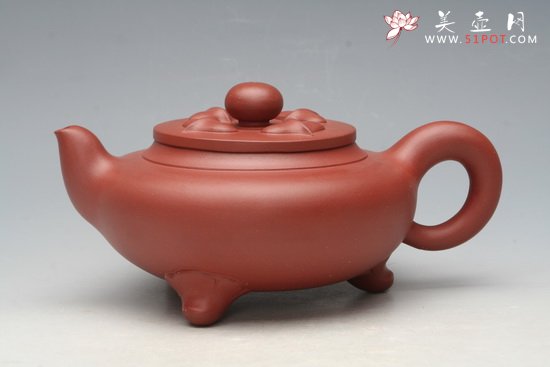 紫砂壶图片：菱花如意 - 宜兴紫砂壶网