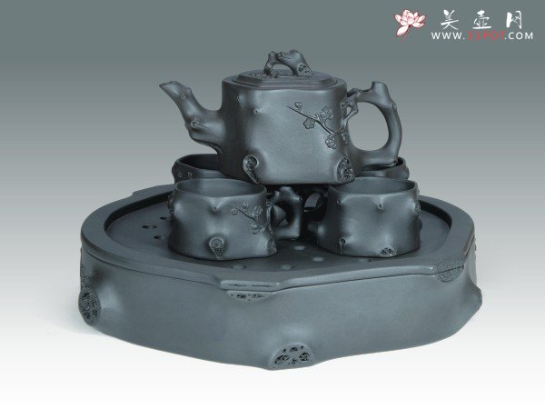 紫砂壶图片：梅椿 - 宜兴紫砂壶网