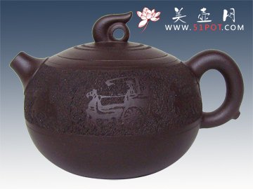 紫砂壶图片：德福 - 宜兴紫砂壶网