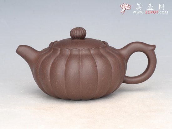 紫砂壶图片：菊花 - 宜兴紫砂壶网