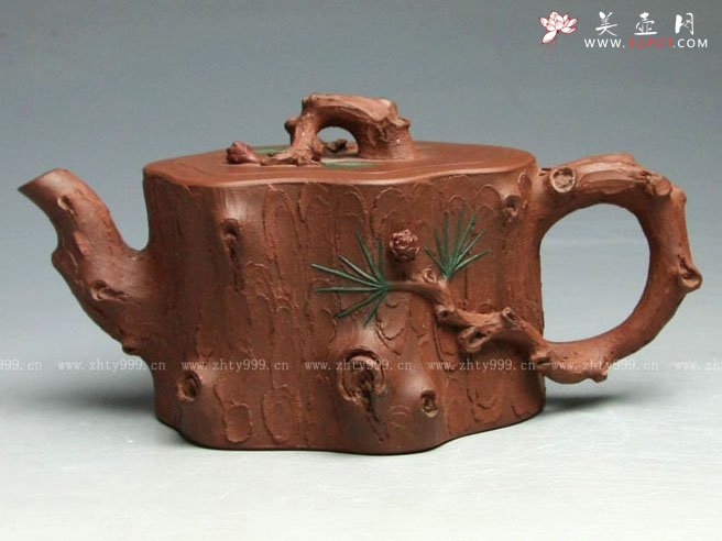 紫砂壶图片：梅桩 - 宜兴紫砂壶网