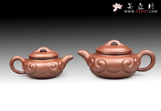 紫砂壶图片：24 如意仿古 - 宜兴紫砂壶网