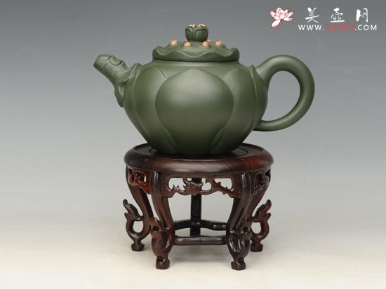 紫砂壶图片：莲心   容量：600cc - 宜兴紫砂壶网