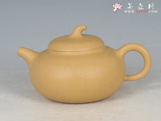 紫砂壶图片：茄段壶 - 宜兴紫砂壶网