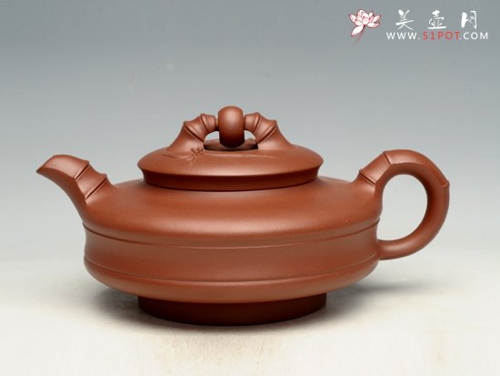 紫砂壶图片：时来运转  泥料：纯清泥 - 宜兴紫砂壶网