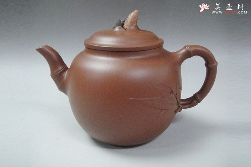 紫砂壶图片：竹趣 - 宜兴紫砂壶网