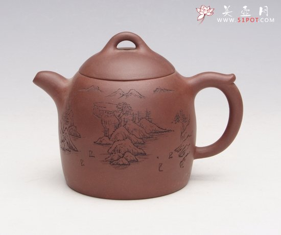 紫砂壶图片：秦权 - 宜兴紫砂壶网