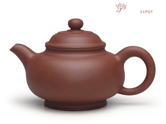 紫砂壶图片：双线鼓腹 - 宜兴紫砂壶网