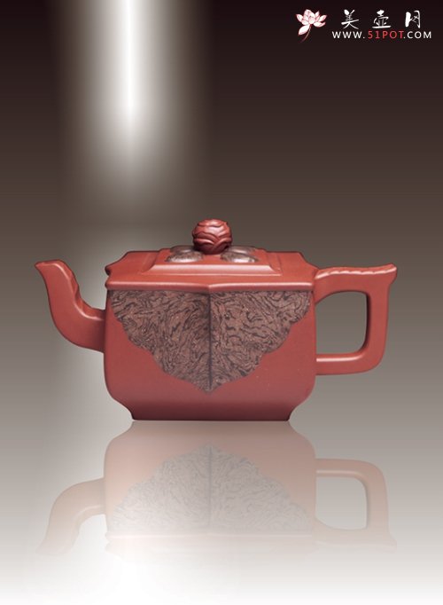 紫砂壶图片：含苞怒放壶 - 宜兴紫砂壶网